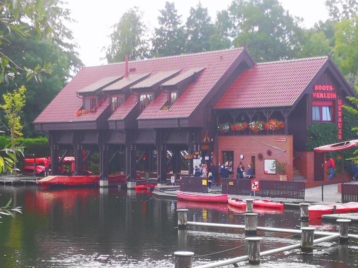 Spreewald Ferienwohnung Wollgast Люббен Экстерьер фото