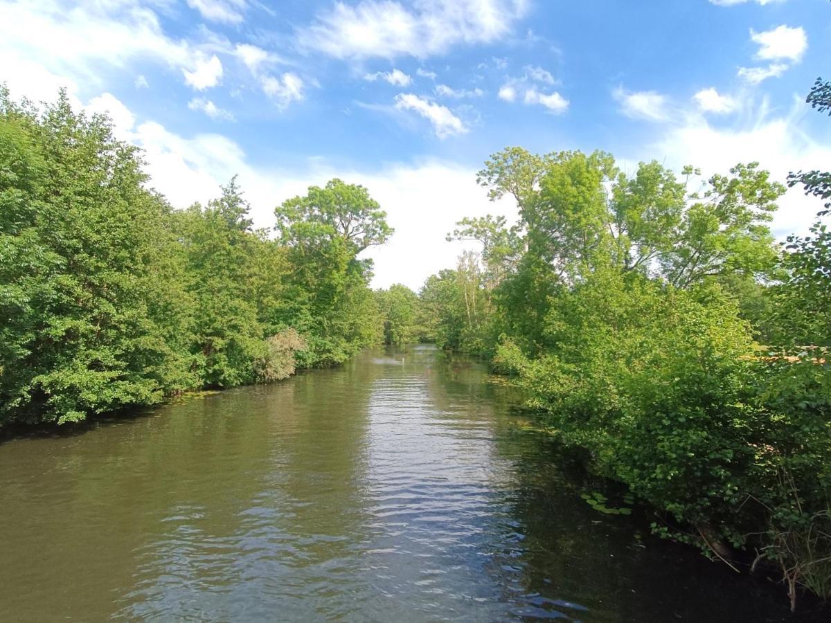 Spreewald Ferienwohnung Wollgast Люббен Экстерьер фото