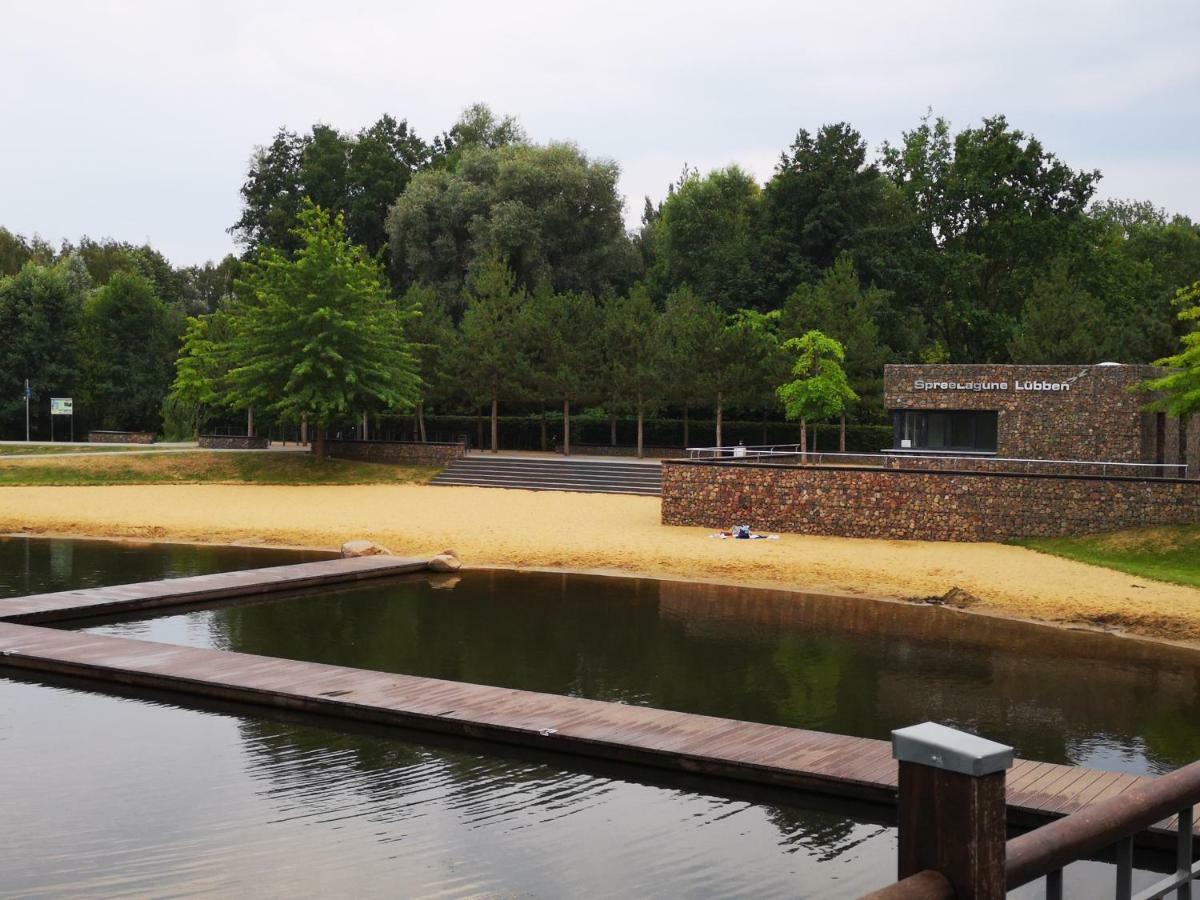 Spreewald Ferienwohnung Wollgast Люббен Экстерьер фото